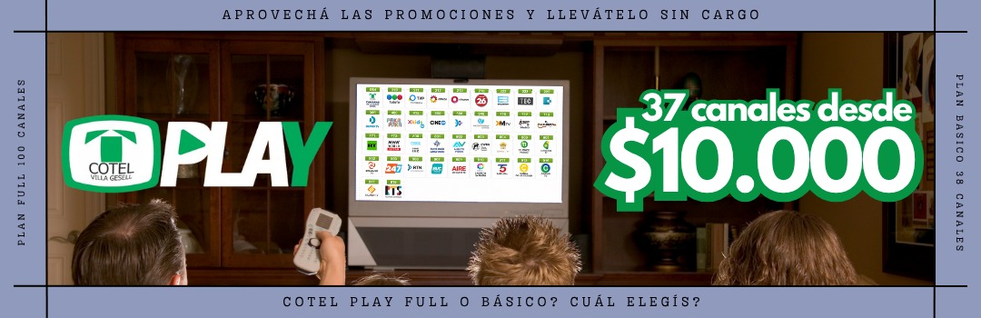 Cotel Play 37 canales